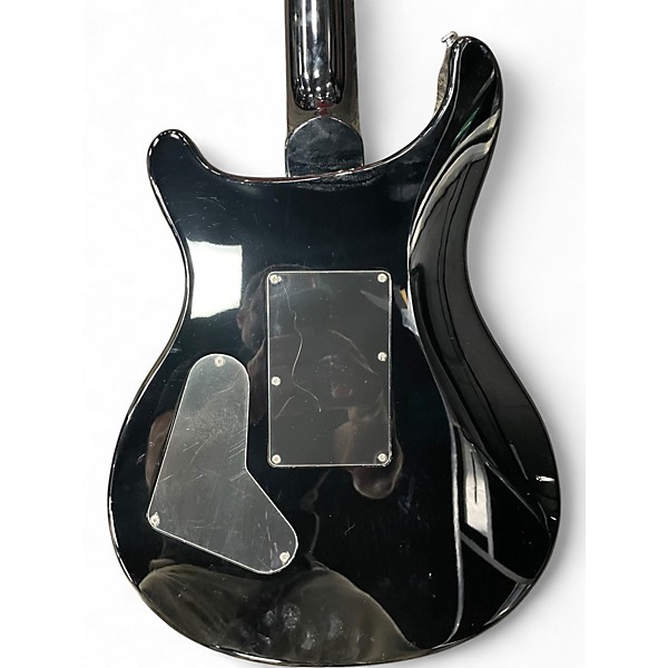 Used PRS SE24 FR Trans Black Solid Body Electric Guitar