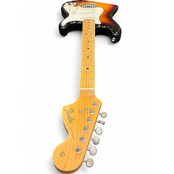 Vintage 1996 Fender ST 67 3 Color Sunburst Solid Body Electric Guitar