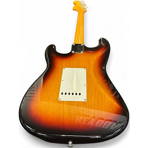 Vintage 1996 Fender ST 67 3 Color Sunburst Solid Body Electric Guitar
