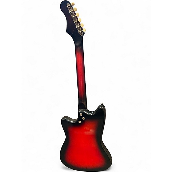 Vintage 1960s Harmony BOBKAT Faded Tobacco Solid Body Electric Guitar