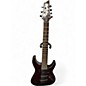 Used Schecter Guitar Research Hellraiser C7 7 String Black Cherry Solid Body Electric Guitar