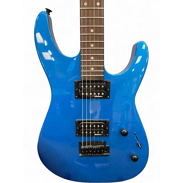 Used Jackson JS11 METALLIC BLUE Solid Body Electric Guitar