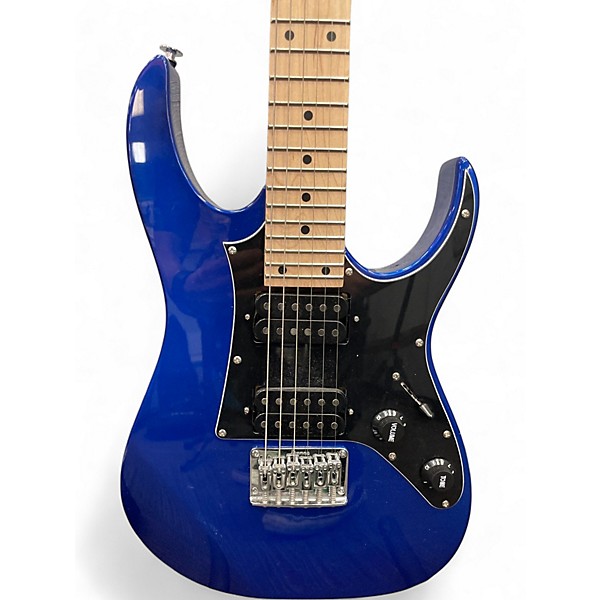 Used Ibanez GIO MIKRO Metallic Blue Solid Body Electric Guitar