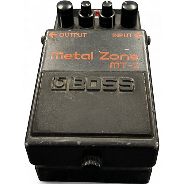 Used BOSS MT2 Metal Zone Distortion Effect Pedal