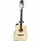 Used Takamine GD37CE Pearl White Acoustic Electric Guitar thumbnail