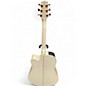 Used Takamine GD37CE Pearl White Acoustic Electric Guitar