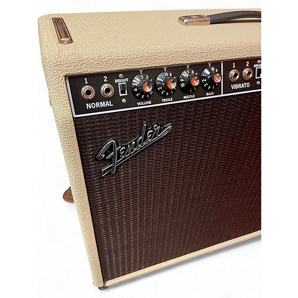 Used Fender Tone Master Twin Reverb 200W 2x12 Guitar Combo Amp