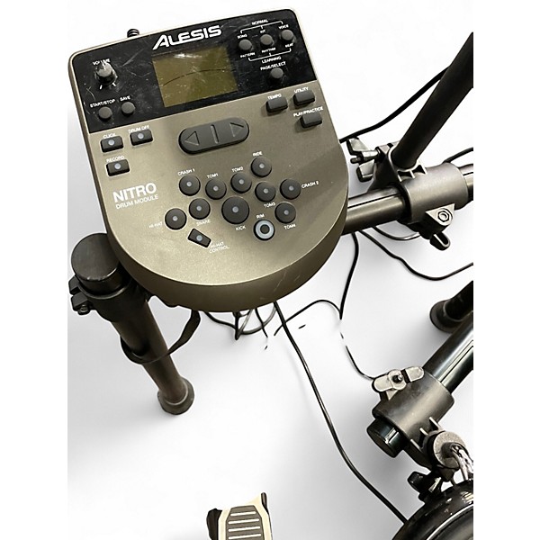 Used Alesis NITRO DM7X Electric Drum Set