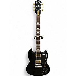 Used Epiphone SG Black Solid Body Electric Guitar