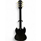 Used Epiphone SG Black Solid Body Electric Guitar
