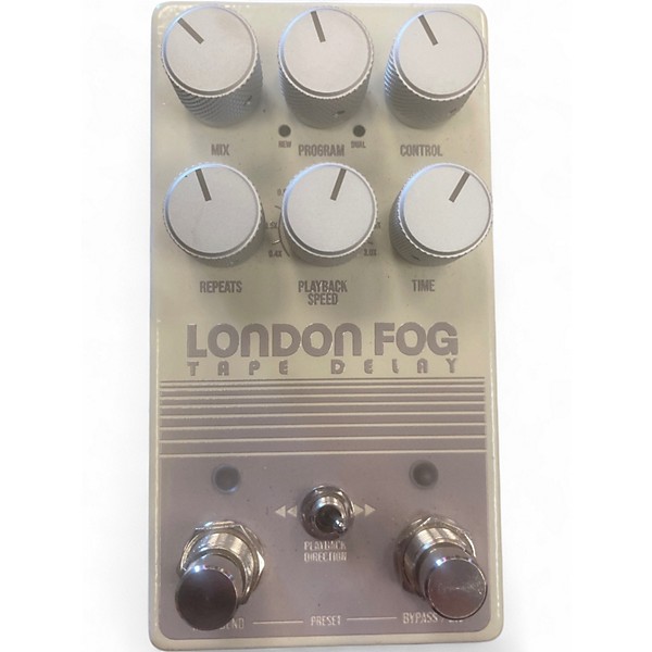 Used Coffee Shop Pedals London Fog Tape Delay Effect Pedal