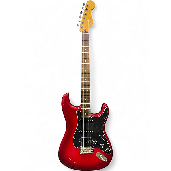 Used Fender LIMITED EDITION PLAYER II STRATOCASTER HSS Candy Apple Red Solid Body Electric Guitar