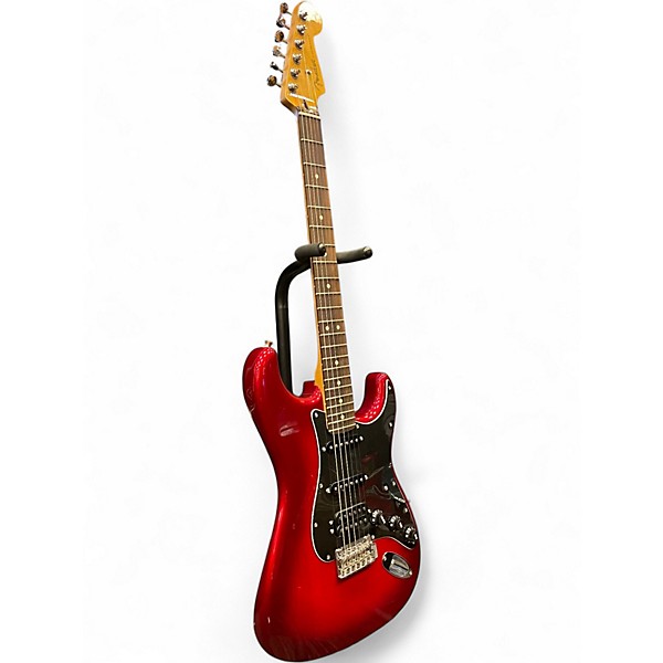Used Fender LIMITED EDITION PLAYER II STRATOCASTER HSS Candy Apple Red Solid Body Electric Guitar