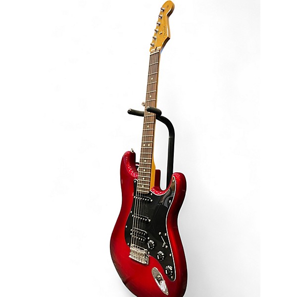 Used Fender LIMITED EDITION PLAYER II STRATOCASTER HSS Candy Apple Red Solid Body Electric Guitar