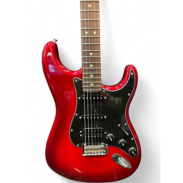 Used Fender LIMITED EDITION PLAYER II STRATOCASTER HSS Candy Apple Red Solid Body Electric Guitar