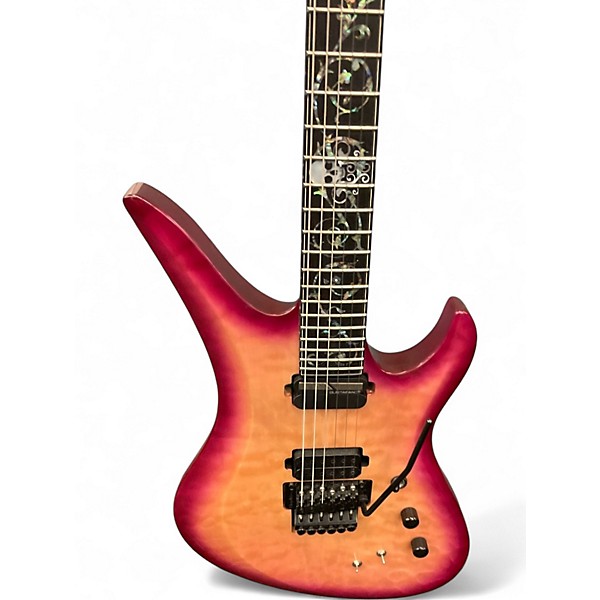 Used Schecter Guitar Research Nikki Stringfield A-6 FR S MAIDEN MIST Solid Body Electric Guitar