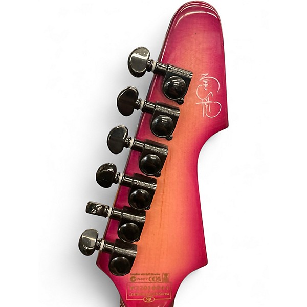 Used Schecter Guitar Research Nikki Stringfield A-6 FR S MAIDEN MIST Solid Body Electric Guitar