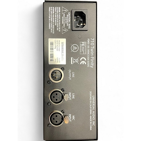 Used Universal Audio 710TF Microphone Preamp