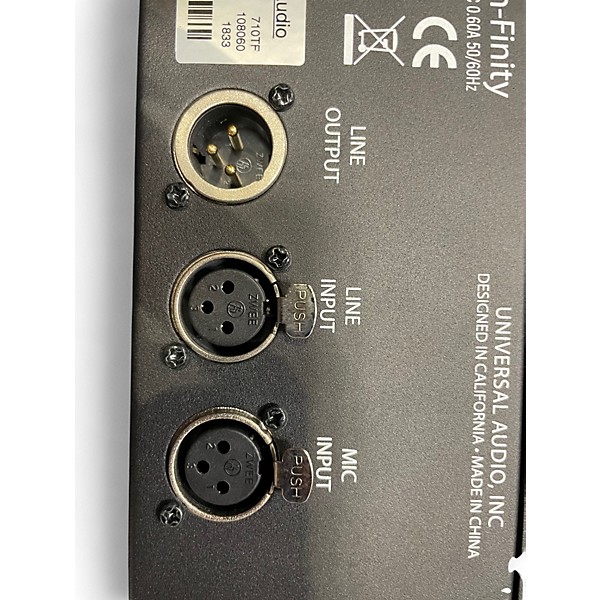 Used Universal Audio 710TF Microphone Preamp