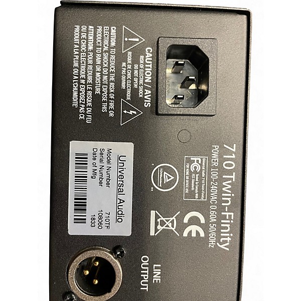 Used Universal Audio 710TF Microphone Preamp