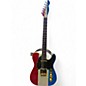 Used Firefly BUCK OWENS TRIBUTE Red White and Blue Solid Body Electric Guitar thumbnail