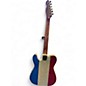 Used Firefly BUCK OWENS TRIBUTE Red White and Blue Solid Body Electric Guitar