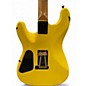Used Firefly LYNCH TIGER COPY Black and Yellow Solid Body Electric Guitar