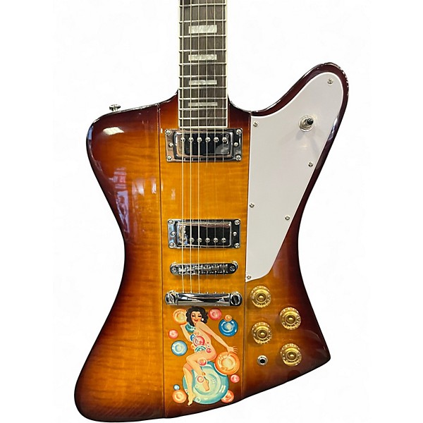 Used Firefly CLASSIC FFDB INSPIRED 2 Tone Sunburst Solid Body Electric Guitar