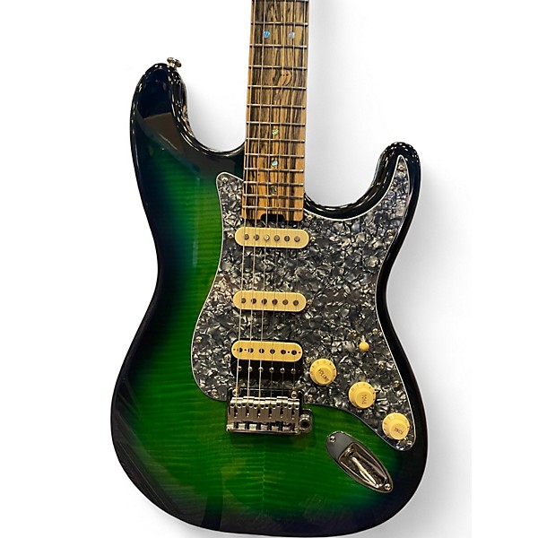 Used Firefly FFST PALEMOON Green Solid Body Electric Guitar