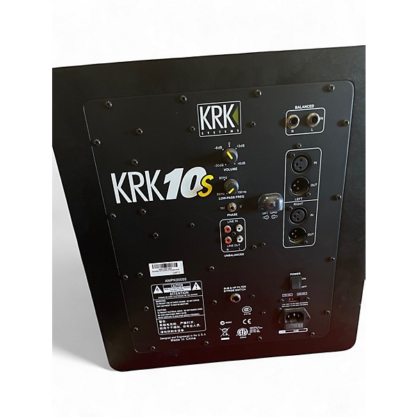 Used KRK 10S Subwoofer