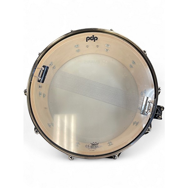 Used PDP by DW 14in LIMITED MAP BURL BLACK Drum