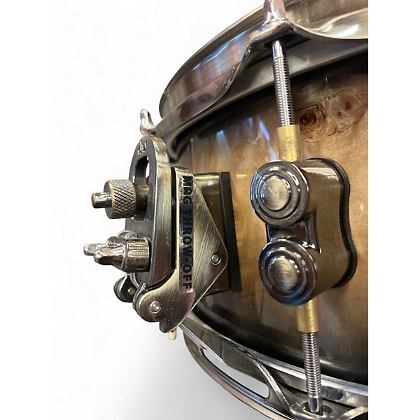Used PDP by DW 14in LIMITED MAP BURL BLACK Drum