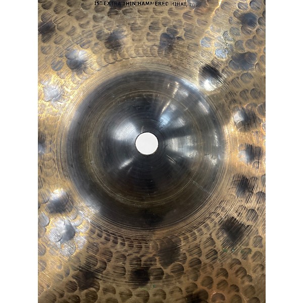 Used MEINL 15in PURE ALLOY CUSTOM PAIR Cymbal