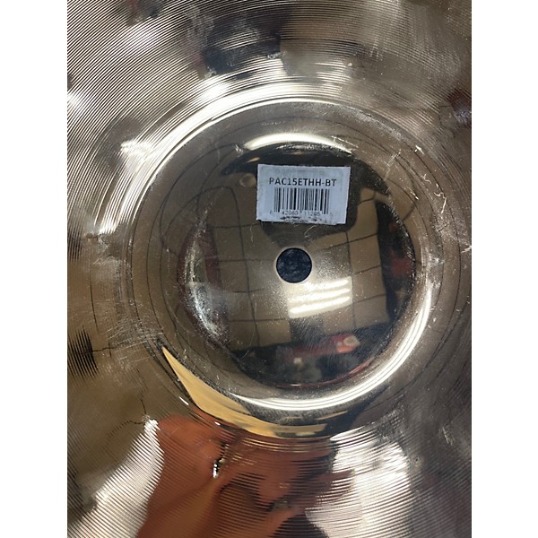 Used MEINL 15in PURE ALLOY CUSTOM PAIR Cymbal
