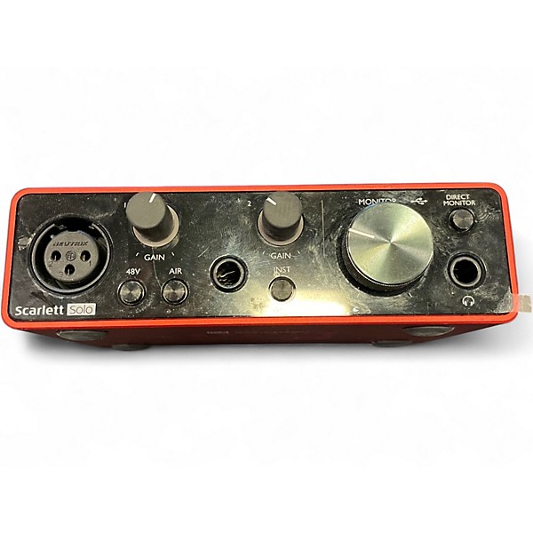 Used Focusrite Scarlett Solo Gen 3 Audio Interface