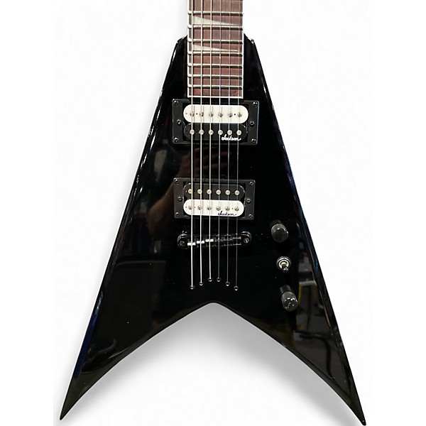 Used Jackson JS32 King V Black Solid Body Electric Guitar
