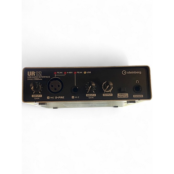 Used Steinberg UR12 Audio Interface