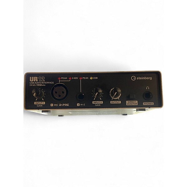 Used Steinberg UR12 Audio Interface