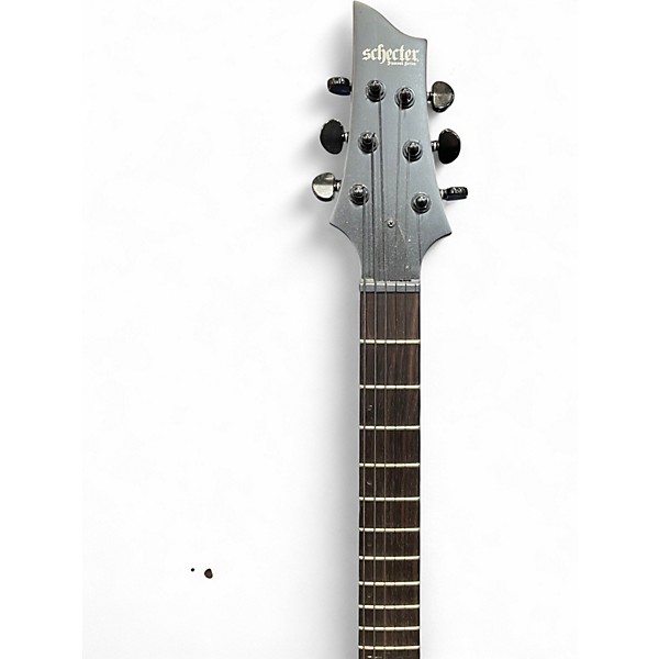 Used Schecter Guitar Research C1 Platinum Black Solid Body Electric Guitar