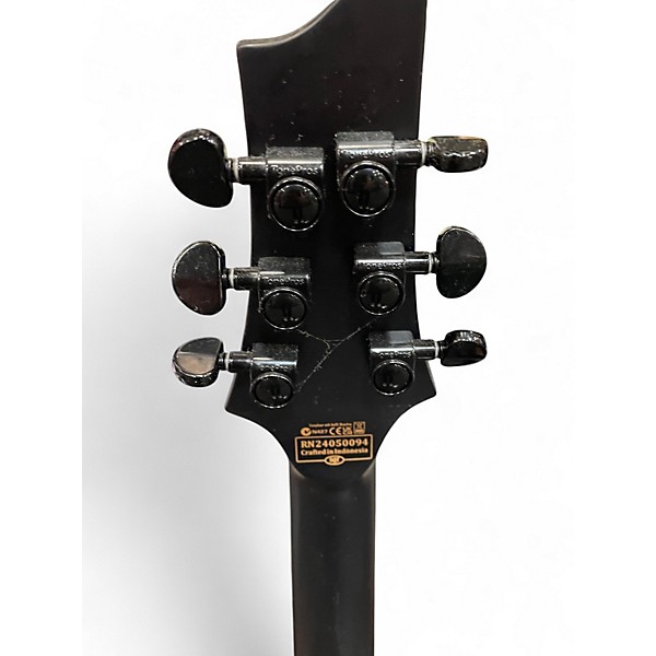 Used Schecter Guitar Research C1 Platinum Black Solid Body Electric Guitar