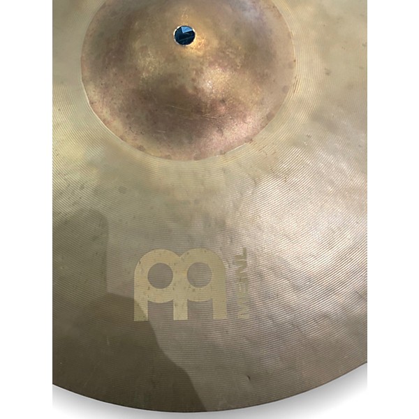 Used MEINL 18in byzance sand thin crash Cymbal