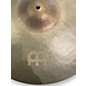 Used MEINL 18in byzance sand thin crash Cymbal