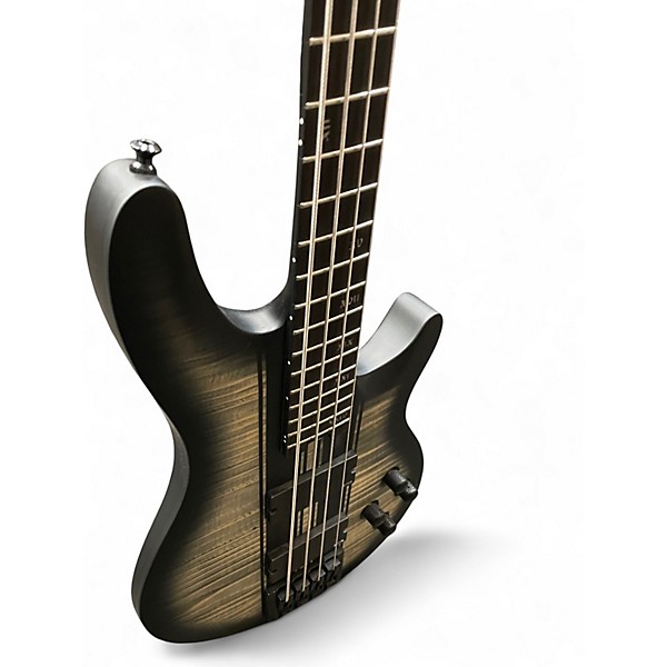 Used Schecter Guitar Research C-4 GT Satin Charcoal Burst Electric Bass Guitar