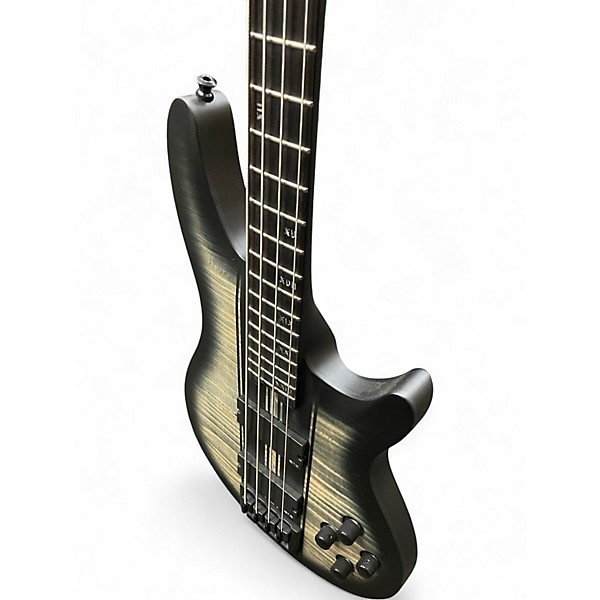 Used Schecter Guitar Research C-4 GT Satin Charcoal Burst Electric Bass Guitar