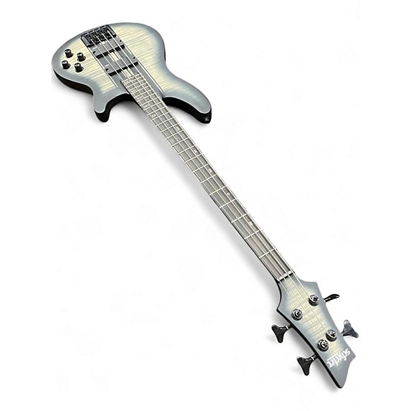 Used Schecter Guitar Research C-4 GT Satin Charcoal Burst Electric Bass Guitar