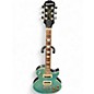 Used Epiphone Les Paul Traditional PRO II CYAN Solid Body Electric Guitar thumbnail