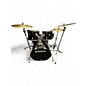 Used Ludwig 5 Piece Accent Black Drum Kit thumbnail