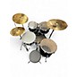 Used Ludwig 5 Piece Accent Black Drum Kit