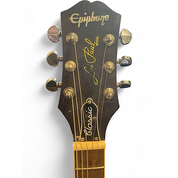 Used Epiphone Les Paul Classic Purple Solid Body Electric Guitar
