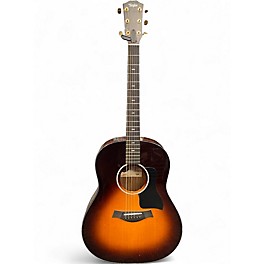 Used Taylor 217e-SB Plus LTD 2 Color Sunburst Acoustic Electric Guitar
